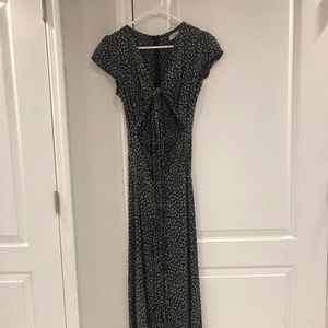 Flynn Skye Tie Front Maxi Dress